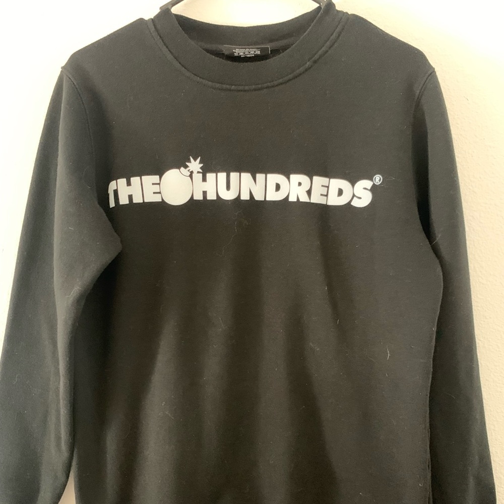 The Hundreds Black Crew Neck Sweatshirt